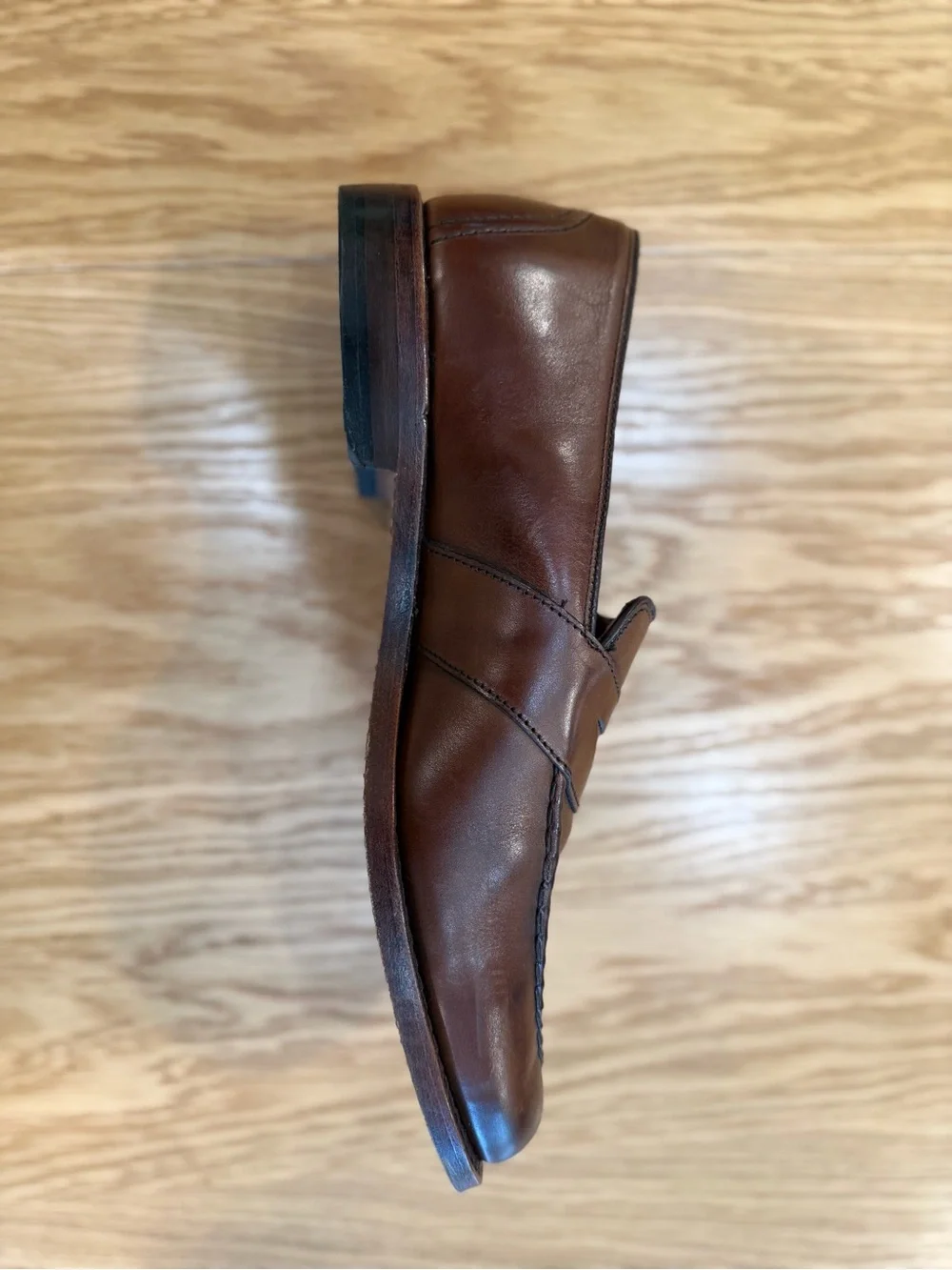 Allen Edmonds - Randolph Brown Leather Penny Loafers